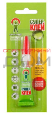 Клей EG Супер 3г, на ленте